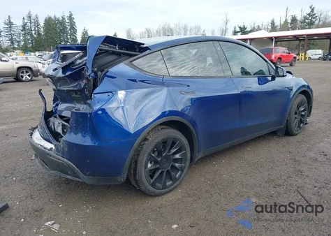 2021 Tesla Model Y Long Range Dual Motor All-Wheel Drive from USA, damaged, VIN 5YJYGDEEXMF286800